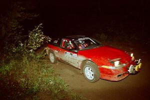 Dave LaFavor / Bob LaFavor Eagle Talon on SS2 (Stump Lake).