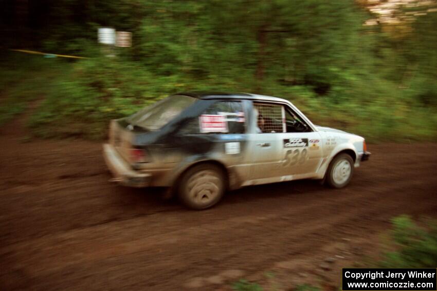 Jim Buchwitz / C.O. Rudstrom Ford Escort on SS2 (Stump Lake).