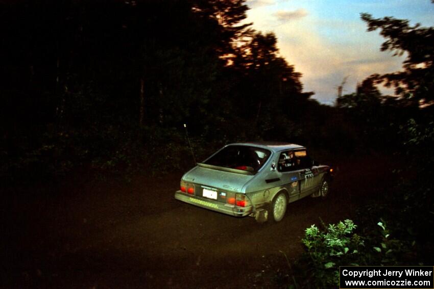 Richard Miller / Juanita Miller SAAB 900T on SS2 (Stump Lake).