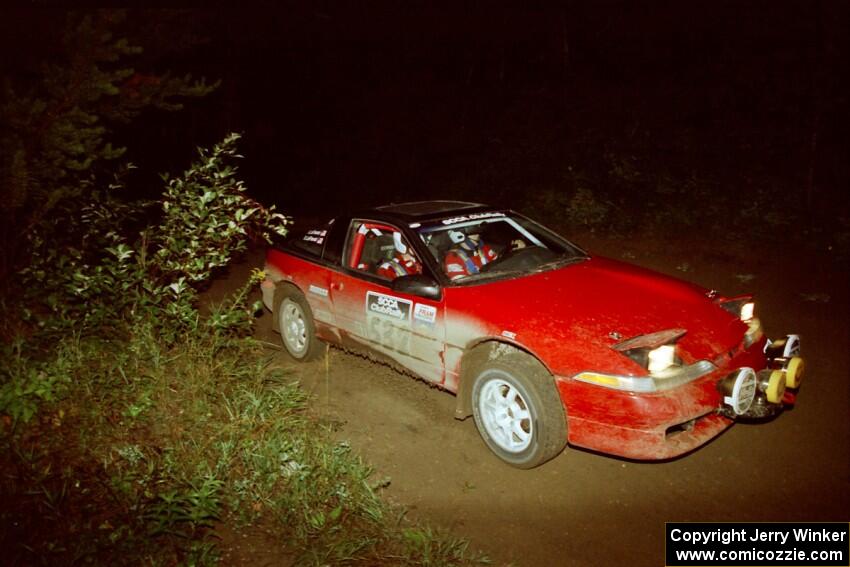 Dave LaFavor / Bob LaFavor Eagle Talon on SS2 (Stump Lake).