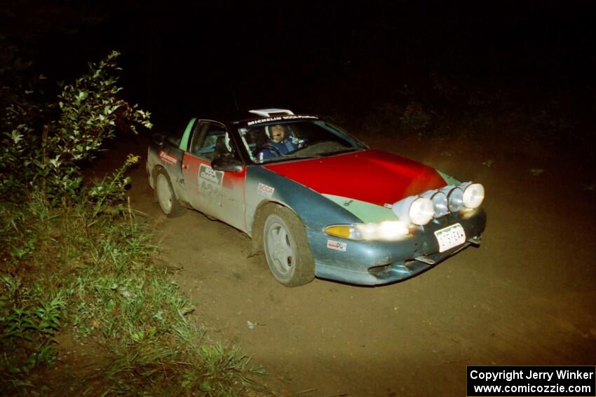 Ron Nelson / Erika Lucero Eagle Talon comes out of a 90-right on SS2 (Stump Lake).