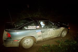 Paul Peters / Bob Anderson Mitsubishi Eclipse GSX on SS2 (Stump Lake).