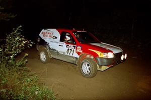 Greg Pachman / Ray Summers Ford Escape on SS2 (Stump Lake).