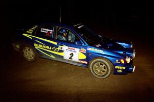 Karl Scheible / Brian Maxwell Subaru WRX STi on SS4 (Wolf Lake).