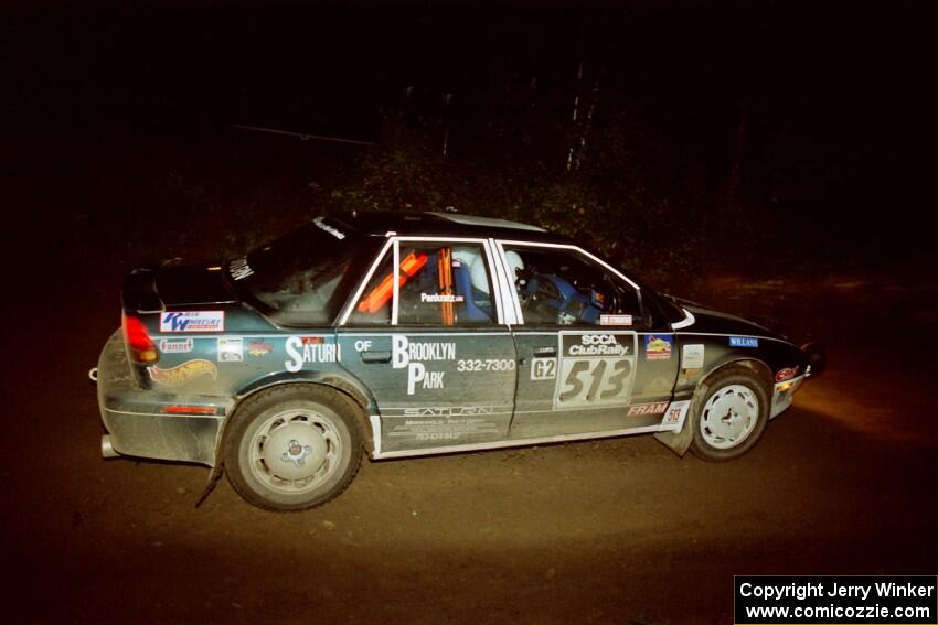 Richard Pankratz / Kerry Freund Saturn SL2M on SS2 (Stump Lake).