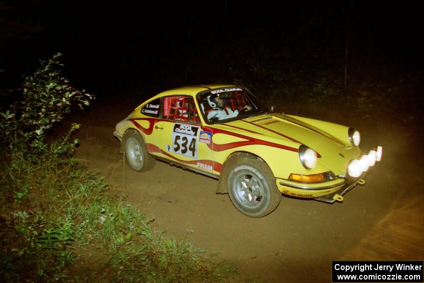 Bob Olson / Conrad Ketelsen Porsche 911S on SS2 (Stump Lake).