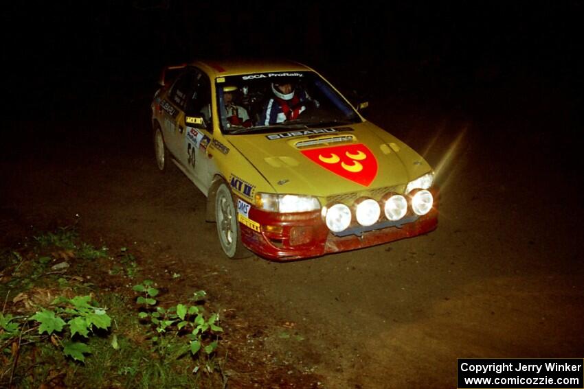 Steve Gingras / Bill Westrick Subaru Impreza 2.5RS on SS4 (Wolf Lake).