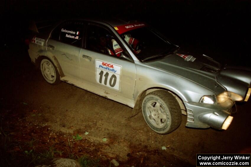 Mark Nelson / Alex Gelsomino Mitsubishi Lancer Evo VI on SS4 (Wolf Lake).