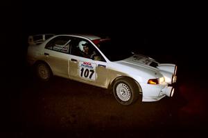 Tim Paterson / Scott Ferguson Mitsubishi Lancer Evo IV on SS4 (Wolf Lake).