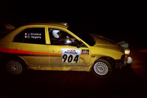 John Drislane / Declan Hegarty Mitsubishi Lancer Evo IV on SS4 (Wolf Lake).