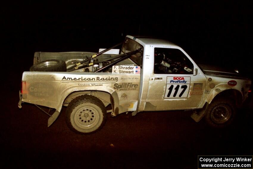 Ken Stewart / Doc Schrader Chevy S-10 on SS4 (Wolf Lake).