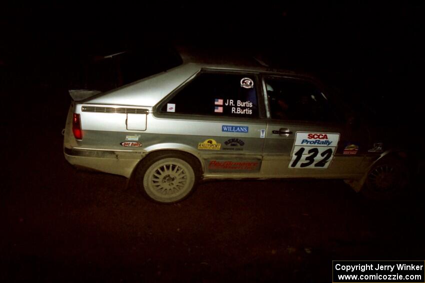 Bob Burtis / Rick Burtis Audi Quattro Coupe on SS4 (Wolf Lake).