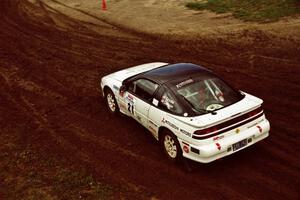 Chris Czyzio / Eric Carlson Mitsubishi Eclipse GSX on SS7 (Speedway Shenanigans).