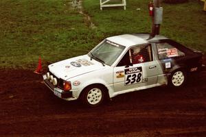 Jim Buchwitz / C.O. Rudstrom Ford Escort on SS7 (Speedway Shenanigans).