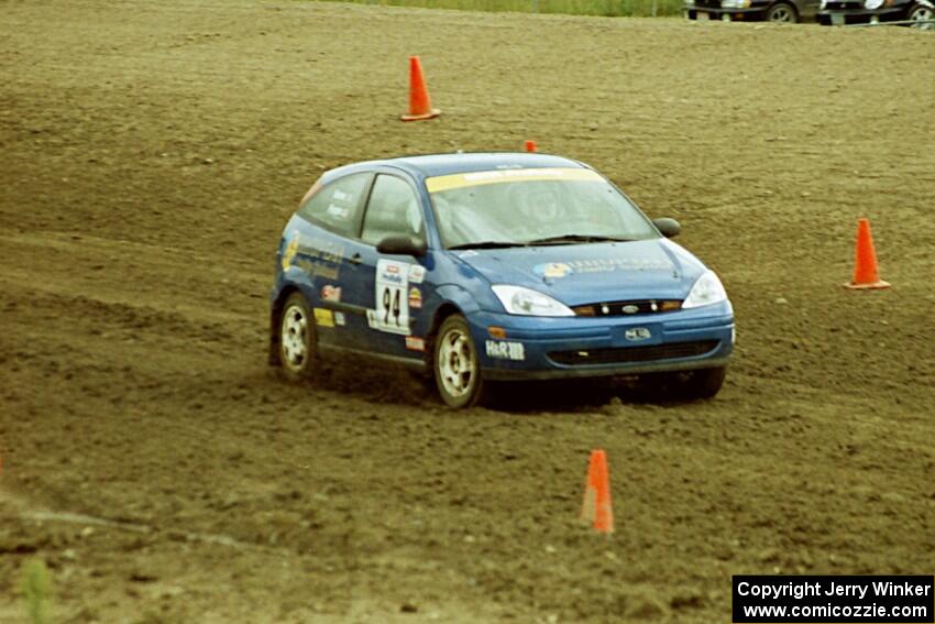 Craig Peeper / Ian Bevan Ford Focus on SS7 (Speedway Shenanigans).