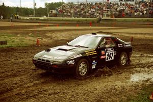 Dave Hintz / Rick Hintz Mazda RX-7 Turbo on SS7 (Speedway Shenanigans).