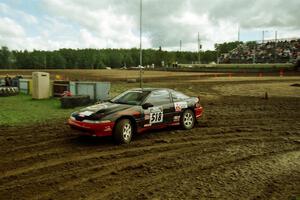 Dennis Martin / Kim DeMotte Mitsubishi Eclipse GSX on SS7 (Speedway Shenanigans).