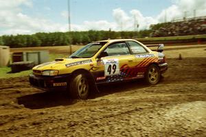 Jonathan Ryther / Janice Damitio Subaru Impreza 2.5RS on SS7 (Speedway Shenanigans).