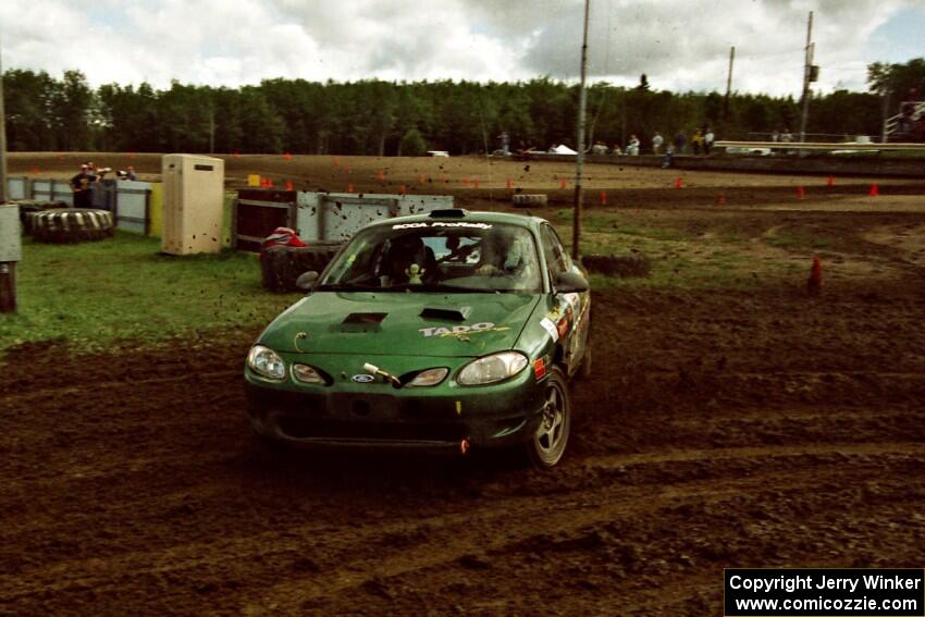 Tad Ohtake / Martin Dapot Ford Escort ZX2 on SS7 (Speedway Shenanigans).