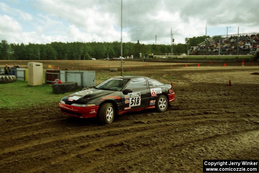 Dennis Martin / Kim DeMotte Mitsubishi Eclipse GSX on SS7 (Speedway Shenanigans).