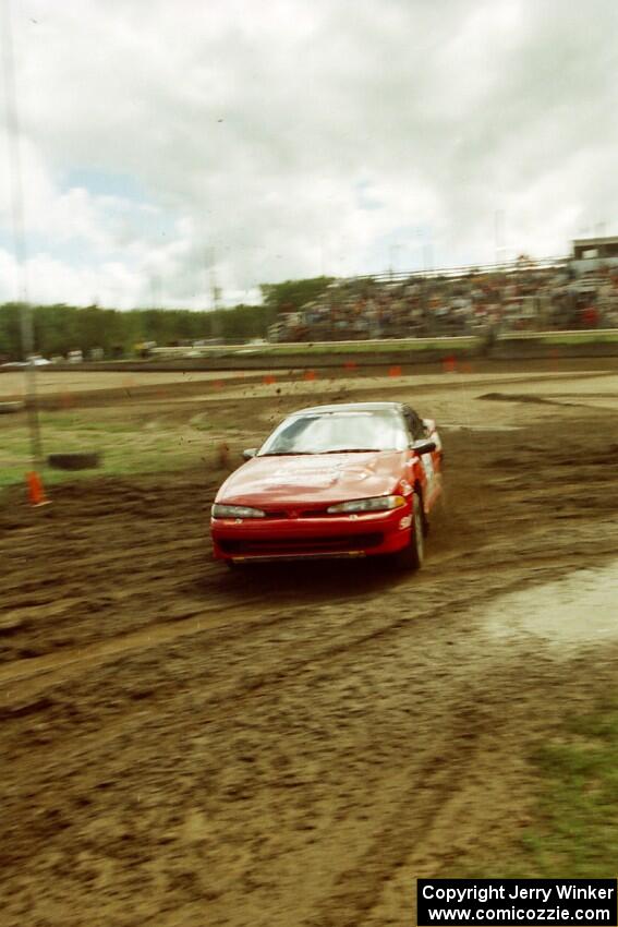 Mark Utecht / Brenda Lewis Mitsubishi Eclipse GSX on SS7 (Speedway Shenanigans).