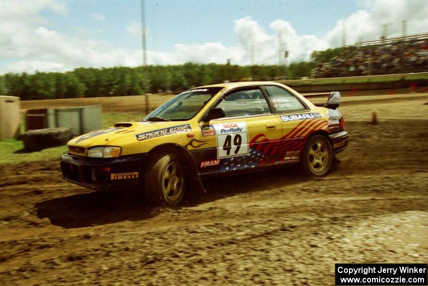 Jonathan Ryther / Janice Damitio Subaru Impreza 2.5RS on SS7 (Speedway Shenanigans).