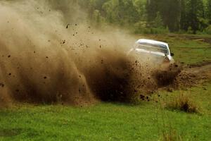 Seamus Burke / Frank Cunningham Mitsubishi Lancer Evo VI on SS10 (NJK Ranch).