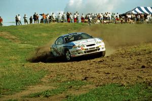 Paul Choiniere / Jeff Becker Hyundai Tiburon on SS10 (NJK Ranch).