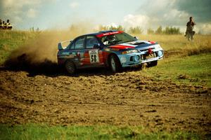 Alec Ellsworth / Steve Kaczkowski Mitsubishi Lancer Evo IV on SS10 (NJK Ranch).