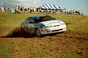 Dave Coleman / Paula Gibeault Hyundai Tiburon on SS10 (NJK Ranch).