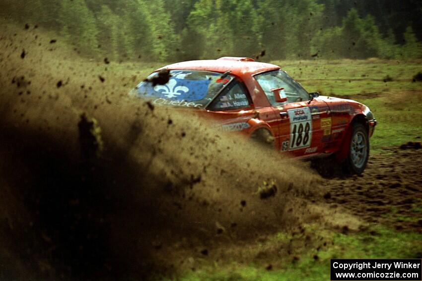 Andrew Havas / John Allen Mazda RX-7 on SS10 (NJK Ranch).