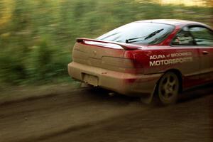 Ryan Brooks / Randy Berdan Acura Integra GS-R at speed on SS13 (Steamboat).