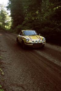 Bob Olson / Conrad Ketelsen Porsche 911S at speed on SS13 (Steamboat).