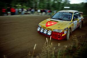 Steve Gingras / Bill Westrick Subaru Impreza 2.5RS on SS14 (Gulch).