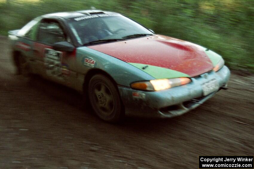 Ron Nelson / Brian Moody Eagle Talon at speed on SS13 (Steamboat).
