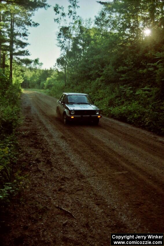 Mike Christopherson / Brian Dondlinger VW Jetta on SS13 (Steamboat).