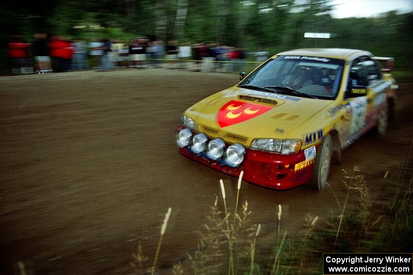 Steve Gingras / Bill Westrick Subaru Impreza 2.5RS on SS14 (Gulch).