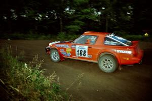 Andrew Havas / John Allen Mazda RX-7 on SS14 (Gulch).