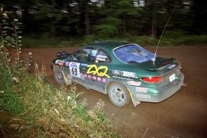 Tad Ohtake / Martin Dapot Ford Escort ZX2 on SS14 (Gulch).