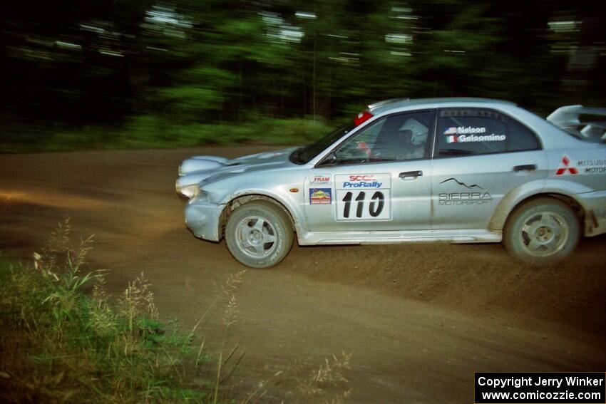 Mark Nelson / Alex Gelsomino Mitsubishi Lancer Evo VI on SS14 (Gulch).