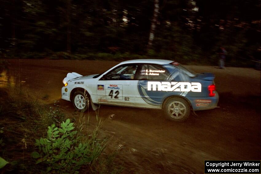 Eric Burmeister / Eric Adams Mazda Protege' MP3 on SS14 (Gulch).