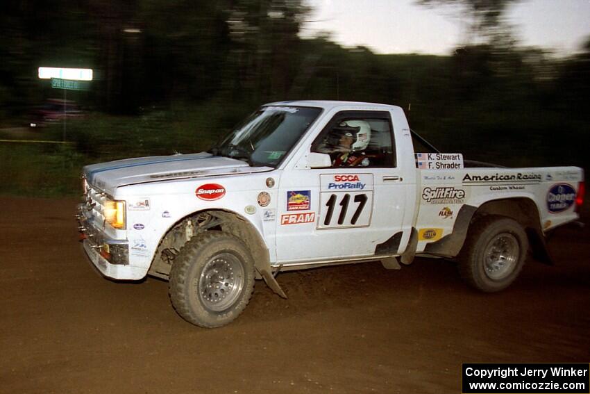 Ken Stewart / Doc Schrader Chevy S-10 on SS14 (Gulch).