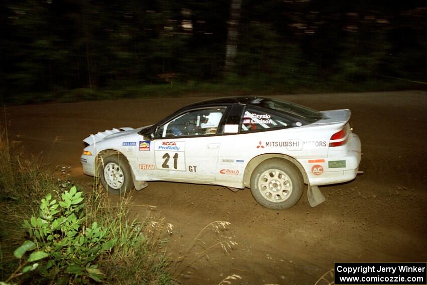 Chris Czyzio / Eric Carlson Mitsubishi Eclipse GSX on SS14 (Gulch).