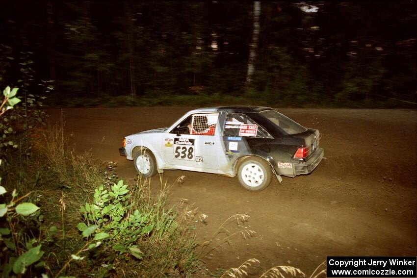 Jim Buchwitz / C.O. Rudstrom Ford Escort on SS14 (Gulch).