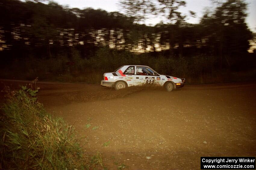 Jeff Field / Dave Weiman Dodge Shadow on SS14 (Gulch).