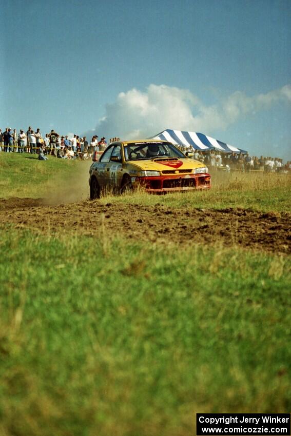 Steve Gingras / Bill Westrick Subaru Impreza 2.5RS on SS10 (NJK Ranch).