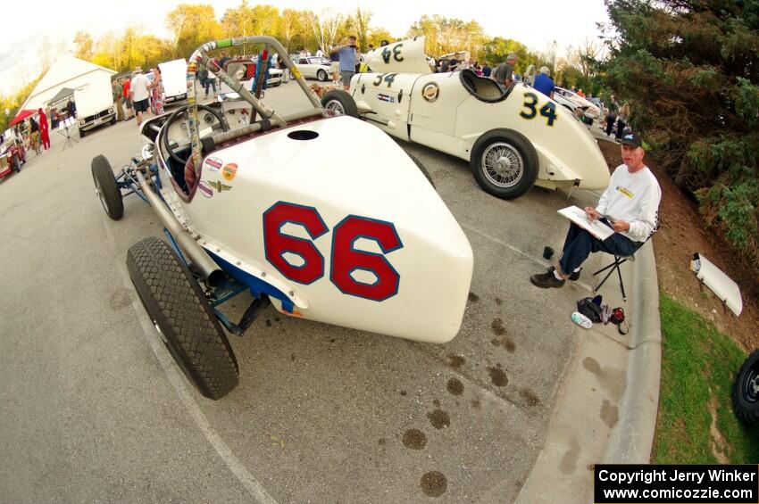 1933 Ford Indy Racer and 1933 Studebaker Indy Special