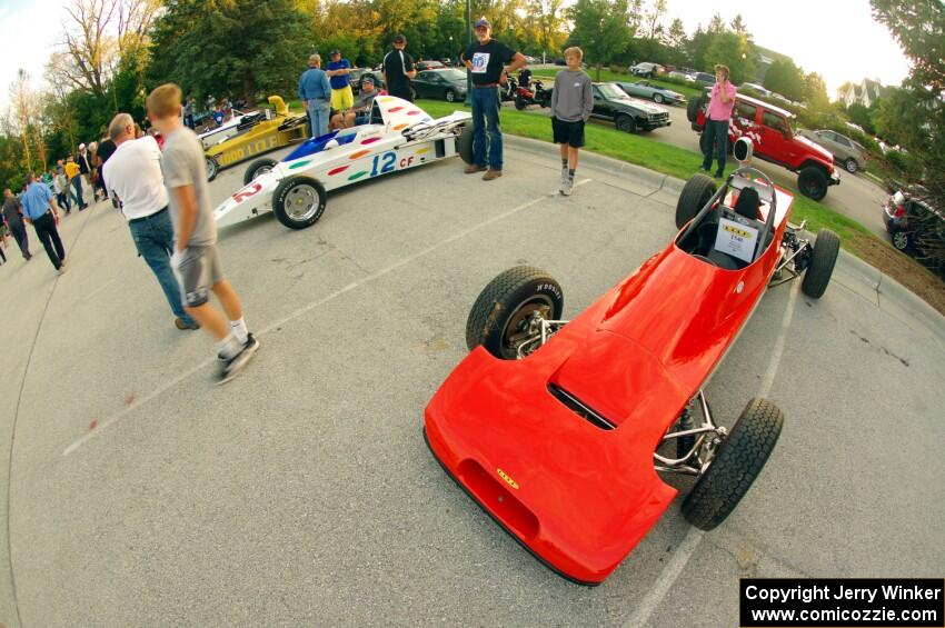 Lola T-540 (foreground) Lola T-440 (background)