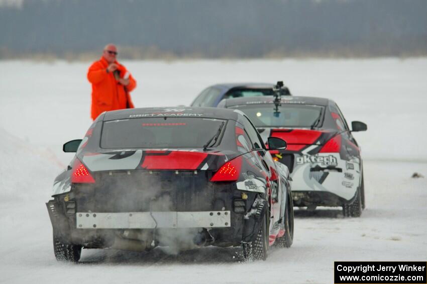 Josh Robinson's Nissan 350Z and Brent ???'s Nissan 350Z