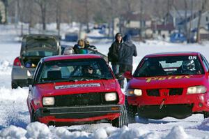 and Pete Weber / Ian Forte Nissan Sentra Spec V